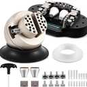 Flyrivergo 3" Ball Vise for Jewelry Making, Engraving Setting Tool, 360 Rotation Engraving Ball with Attachments Jewelry Engraving Vise for Gemstone Inlay and Small-Scale Engraving