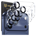 UniqueMe Compatible for 3 Pack iPhone 17 Pro Max Camera Lens Protector - [Drop Protection] Anti Scratch Full-Coverage Camera Cover Screen