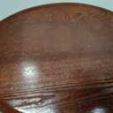 Angel Shield Elongated Wood Toilet Seat with Quiet Close,Easy Clean,Quick-Release Hinges(Elongated,Dark Walnut)