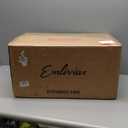 Emliviar Brushed Gold Pendant Light, 3-Light Seeded Glass Chandelier, Modern Pendant Lights for Kitchen Island, DYE286G2-3 BG