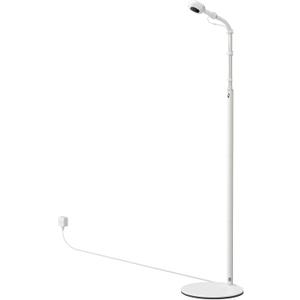 Floor Stand for Nanit Pro Baby Monitor, Gooseneck Swivel Holder Mount with Adjustable Height, Stable Base & Temperature & Humidity Display No Tools or Wall Damage (Camera Not Included)