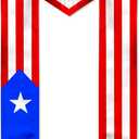 Graduation Sash, Flag Graduation Stole for International Students 72 Inches