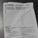 Prepac Stylish Flat Wood Panel Headboard for Queen Size Beds, Simplistic Wooden Queen Headboard 2.25" D x 64.5" W x 48" H, Espresso, EHFQ-1301-1