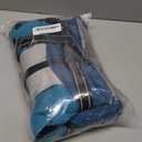 SUNFURA Dog Coat, Dog Jacket for Large Dogs with Harness Built in, Warm Pet Winter Coat Zip Up Snow Jacket with Furry Collar for Boston Terrier, French Bulldogs, Turquoise L