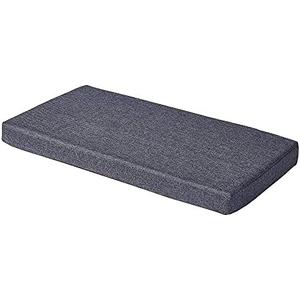Memory Foam Chair Pads Non Slip Bottom Indoor Settee Cushion Piano Bench Seat Cushions 36 x 18 inch, Grey