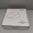 GiPP Ceramic Nonstick Deep Frying Pan Skillet, 12" Saute Pan with Lid, Induction Cookware Non Stick Cooking Pan, PTFE PFOA PFOS APEO Free,White