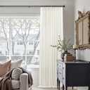 Pinch Pleated Natural Linen Curtains 104 Inches Long for Living Room Bedroom Patio Door Ceiling to Floor Custom Pleat with Hooks for Track Back Tab Light Filtering Drapes for Dining Room Cream Ivory