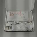 2000W Voltage Converter US to Europe, 220V to 110V Converter for European Travel, Power Adapter for Hair Dryer, European Travel Plug Adapter with 3 AC 2 USBC 2 USBA Ports (White)