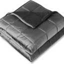 Bare Home Weighted Blanket King Size 30lb (80" x 87") for Adults - Minky Fleece - Premium Heavy Blanket Nontoxic Glass Beads (Grey, 80"x87")