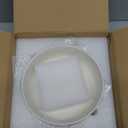 Mfacoy 2 Pack Salad Bowl, 8 inch 60 oz Large Serving Bowl Set, Deep Bowl for Kitchen, White Ceramic Bowl Set for Soup, Cereal, Ramen, Pasta, Salad, Dishwasher & Microwave Safe, Easy Clean