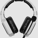 LiebeWH PC Gaming Headset ABS Headband Gaming Earphone Active Noise Reduction with 3 Modes Connection for (White)