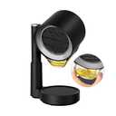 GroTawel Portable Range Hood: Kitchen Countertop Cooking Exhaust Fan Quiet Smoke Removal - 3-Speed Suction Height & Angle Adjustable Design Dual-layer Filter- Plug-in for Apartments RV BBQ Hot Pot