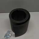 RunNico Universal Snow Plow Blade Flap - 72”x 8”x 1/ 4” Rubber Snow Deflector with 11 Sets Mounting Hardware - Snowplow Rubber Plow Deflector Attachments, Suitable for 48”-72” Blades