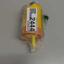 Owala Kids Insulation Stainless Steel Tumbler with Spill Resistant Flexible Straw, Easy to Clean, Kids Water Bottle, Great for Travel, Dishwasher Safe, 12 Oz, Peach and Yellow (Picnic)