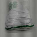 sancua White Tablecloths for 8 Foot Rectangle Tables, 6 Pack - Washable Polyester Fabric Table Cover for Wedding Wedding, Birthday Party, Banquet Reception, 60x120 Inch