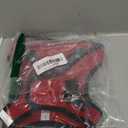 Best Pet Supplies Voyager Step-in Air Harness - All Weather Mesh, Reflective, No Pull Harness for Dogs, Cats - Secure with Hook & Loop Fastener, Buckle, Double D-Rings - Red/Black Trim, L (L (Chest: 18 - 20.5"))