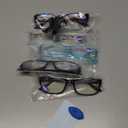 Gaoye 0.75 Professional Reading Glasses for All Day - Computer Readers with Blue Light Protection - Value Pack (A1-5 Pack Mix Color)