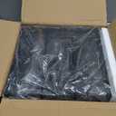 Coffee Pod Holder For Counter, 3 Pull-Out 72 K-Cup Holder Drawer, Wooden Cafe Pods Storage Organizer with Sliding Drawers for Coffee Station, Home, Kitchen, Office, Dorm (Black)