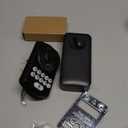 Veise KS02A Fingerprint Keyless Entry Door Lock, Auto Lock, Electronic Keypad Deadbolt for Front Door, Biometric, Anti-Peeping Password, Easy Install, Matte Black