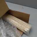 HOPELF 36" Natural Bamboo Skewers Sticks for MarshmallowsS'MoresBBQKabobGrillingBarbecueRoastingCamping.More Size Choices 6"/8"/10"/12"/14"/30"(100 PCS)