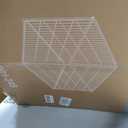NEWBULIG Dog Playpen Indoor 4 Panels 24 Inch, Metal Outdoor Dog Fence Pen