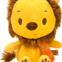 KIDS PREFERRED Harry Potter Gryffindor Lion Plush Stuffed Animal with Red and Gold Striped Scarf Hogwarts House Collectible for Babies, Toddlers, and Kids 6 Inches