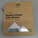 KeaBabies 2-Pack Organic Crib Sheets for Boys, Girls - 52x28 Fitted Crib Mattress Sheet Neutral, Breathable Jersey Cotton Cover for Baby Bed, Toddler Mattress, Soft & Cute Prints (Prairie)