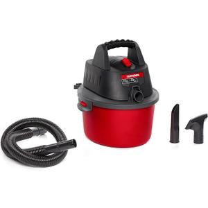 CRAFTSMAN CMXEVBE17250 2.5 Gallon 2.5 Peak HP Wet Dry Shop Vacuum
Portable Wet and Dry Vac with Filter Bag, Hose and Attachments for Cleaning in the Home