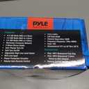 Pyle 800W 4-Channel Hydra Marine Micro Amplifier - Waterproof - GAIN Level Controls - RCA Stereo Input - 3.5mm Jack - MP3 - Volume Control - Short Protection - For Boat & Vehicle Use - PLMRMP3B