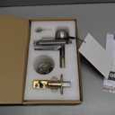 Keyless Entry Door Lock Deadbolt Keypad Mechanical Stainless Steel (Pass Code or Key) 100% Mechanical, No Electronic
