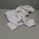 JEMITOP Men's Stretch Wrinkle-Free Soft Slim Fit Dress Shirts Long Sleeve Formal Wedding Business Casual Button Down Shirt (Medium, White)