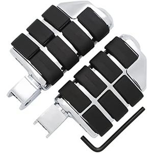 FENGREN Motorcycle Rear Footrests Footpegs Pedals Footboards Fits For Honda Shadow 750 VT750 Ace/Aero/Spirit/Phantom VTX1300 VTX1800 VT1300 Fury Steed VT600 VLX400 Deluxe Magna VF750