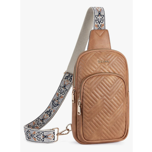 Telena Large Sling Bag Crossbody Bags for Women Fanny Packs Cross Body with Adjustable Strap