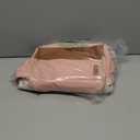 LOVEVOOK Laptop Backpack for Women, 15.6 Inch Work Business Backpacks Purse With Large Capacity, Waterproof Nurse Bag College Bookbag for School, Waterproof Casual Daypack for Travel (White-pink)