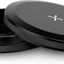 CanX Metal Can for Zyn | Twist Closure and Strong Knurled Grip | Spill-Resistant | Compact EDC Storage | Pouch & Pill Case | Tin Puck Holder | Dip Can | Zyn Tin | Premium Aluminum Container (Black)