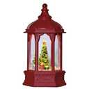 Christmas Mini Snow Globes, Water Glitters LED Lighted Snow Globes Tabletop Decor - Christmas Tree