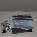 Universal TV Stand, Metal TV Legs for 20-65 inch LCD/LED/OLED/Plasma Flat&Curved Screen TV Height Adjustment with VESA 75x75mm to 800x500mm Max ML1760 (Black)