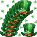 Teling 80 Pcs Paper Placemats Disposable Decorative Paper Table Mats for Kitchen Dining Table Home Party Supplies Decorations(St Patricks Day)