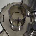 Qcen Juicer Machine, 800W Centrifugal Juicer Extractor with Wide Mouth 3 Feed Chute for Fruit Vegetable, Easy to Clean, Stainless Steel, BPA-free (Black)