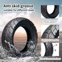 1 Pack 80/65-6 10x3 255x80 Off Road Tubeless Tire, With Tire Air Valve
