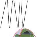 Tent Poles Replacement Compatible with Coleman 2 Person Sundome Camping Tent, Pre-Assembled Replacement Poles for Coleman, Easy to Install, Lightweight Fiberglass, 1 Pack