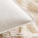 MIULEE Pack of 2 Decorative Linen Pillow Covers Boho Farmhouse Modern Soft Accent Throw Pillows Neutral Cushion Covers for Sofa Couch Bed Living Room Home Decor, 18x18 Inch Pure White