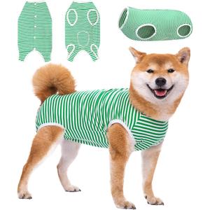 Dog Surgery Suit Female Spay Recovery Suit for Dogs, Dog Onesie Body Suits for Surgery Male Neuter, Breathable Dog Surgical Recovery Suit to Stop Licking Dog Cone Alternative for Dogs Puppy (X-Large)