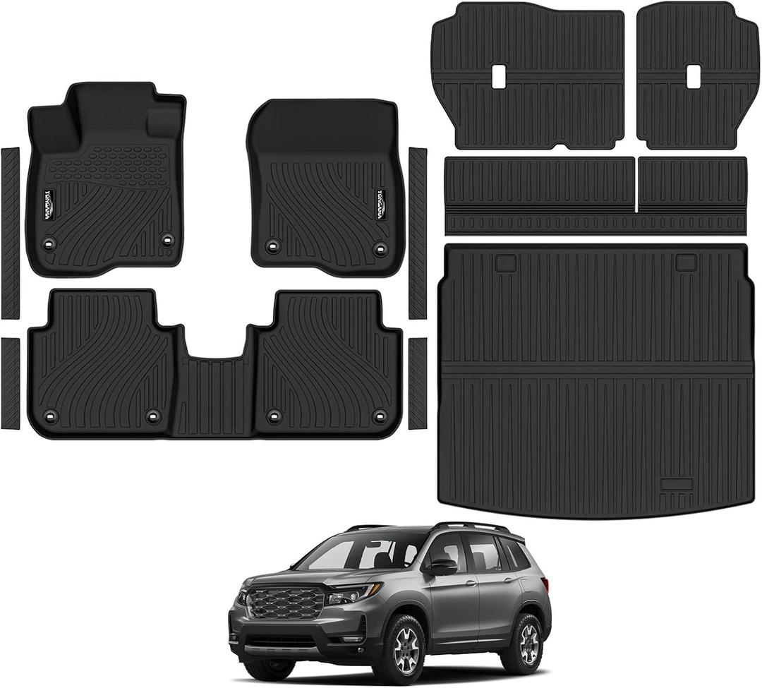 All Weather TPE Floor Mat Set for 2023-2026 Honda CRV Hybrid/Gas