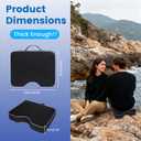 FirstGift 3.15" Thick Stadium Seat Cushion - Water-Resistant, Portable
