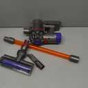 Casdon Dyson Cordless Vacuum Interactive & Officially Licensed Toy Dyson Vacuum For Children Aged 3+ Realistic Role-Play Fun, Purple and Orange
