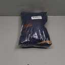 Dog Coat, Warm Winter Dog Waterproof Jacket for Medium Dogs, Fleece Lined Adjustable Dogs Coats Cold Weather Windproof Doggie Snowsuit with Leash Hole, Navy X-Large