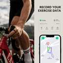 Smart Ring with Charge Box for Women Men Health Ring Sleep Heart Rate Blood Pressure Oxygen Tracking Step Counting Family Care Long Battery Life IP68 Compatible with iOS Android (Black, 8)