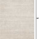 Washable Rugs 8x10 - Stain Resistant 8x10 Area Rugs for Living Room, Non Slip Backing Printed Large Area Rugs for Bedroom, Folable Machine Washable Area Rug (8'x10', Beige)