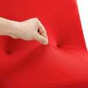 Peomeise Stretch Spandex Folding Chair Cover for Wedding Party Dining Banquet Event (Red,6pcs)